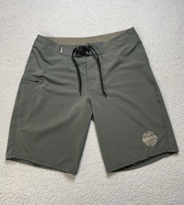 Mr. Zog's Sex Wax Borad Shorts Mens 36 Gray Surf