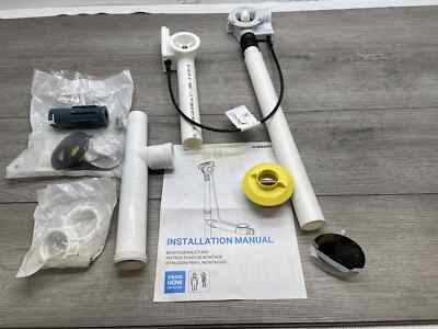 Duravit 791224000001000 Drain Assembly and Overflow, Chrome