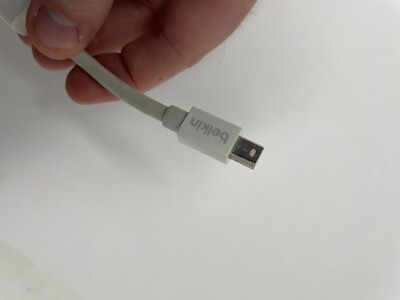 Belkin Mini Display Port DP to HDMI adapter converter thunderbolt white