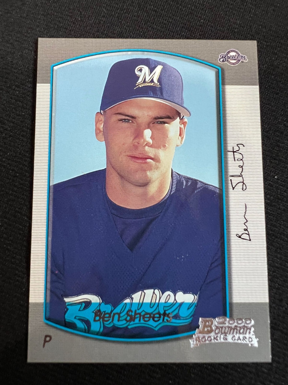BEN SHEETS Milwaukee Brewers 2000 Bowman #207 1st Rookie Card RC MLB MINT !!