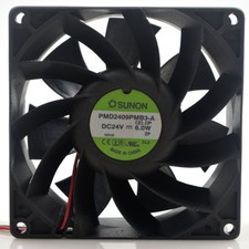 1PC SUNON PMD2409PMB3-A 24V 6.0W 9CM 2-wire inverter cooling fan 