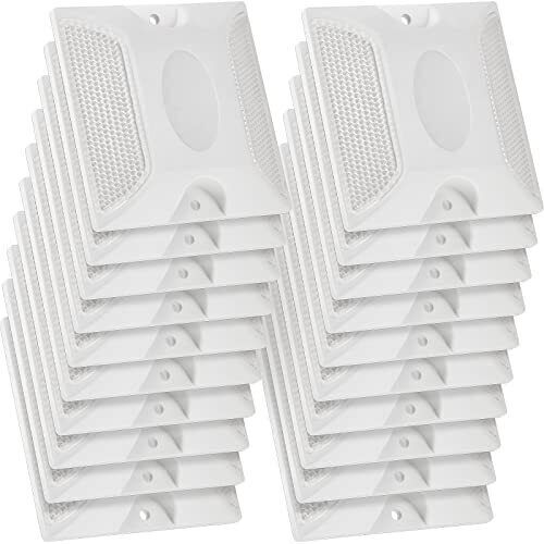 4 Inch Road Reflectors White