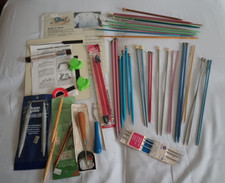 HUGE Lot of Knitting Needles latch hooks crochet Hook Accessories 16 Pairs