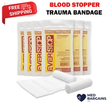 EverStop First Aid Blood Stopper Compress Multi-Purpose Wound Bandage Dressing
