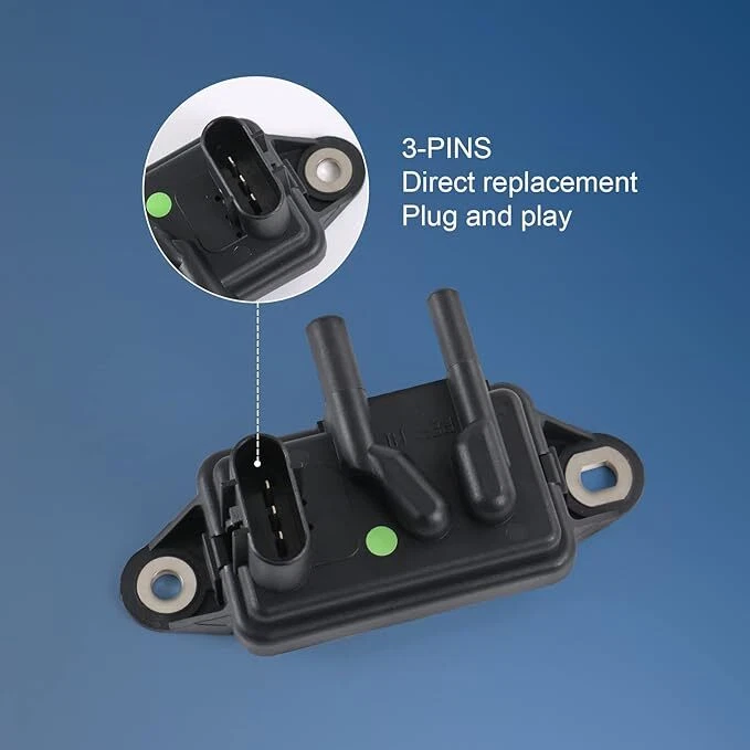 Nuevo sensor de retroalimentación de presión atornillado para Ford Lincoln Mercury 1994-2008 Foto 2 de 4