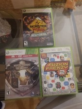 Lotto Xbox 360, Fuzion Frenzy 2, Mortal Kombat vs DC, Monster Madness