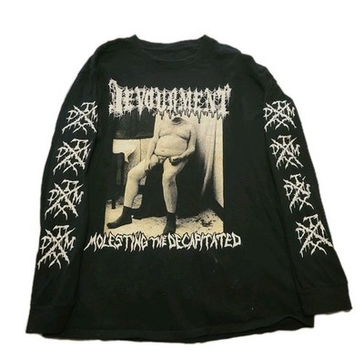 Devourment Decapitated 4-Sided Longsleeve Shirt Size L Death Metal Slam Metal
