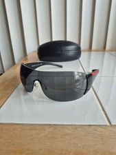 Prada SPS 02L 1AB-1A1 125 Black Sunglasses Read Description