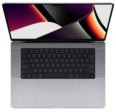 Apple MacBook Pro 16'' A2485 M1 Pro 3.2GHz 16-Core 32GB RAM 512GB SSD MacOS Taho