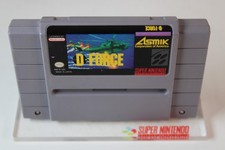 D-Force (Super Nintendo, 1991, SNES) Authentic, Game Cartridge Only, Tested