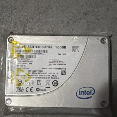 120 GB SATA III Intel 330 Series SSDSC2CT120A3 SSD MLC 2.5'' Internal Hard Drive