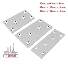 201 Stainless Steel Square Angle Bracket Metal Corner Braces Hardware Accessory
