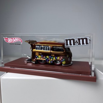 Hot Wheels Kool Kombi CUSTOM MADE M&M's RLC Gold Mirror Finish - Limited Edition