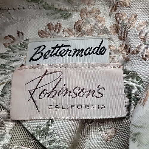 Robinsons California Bettermade Vintage Brocade Sheath Dress 14 Chic Minimalist - Picture 14 of 17