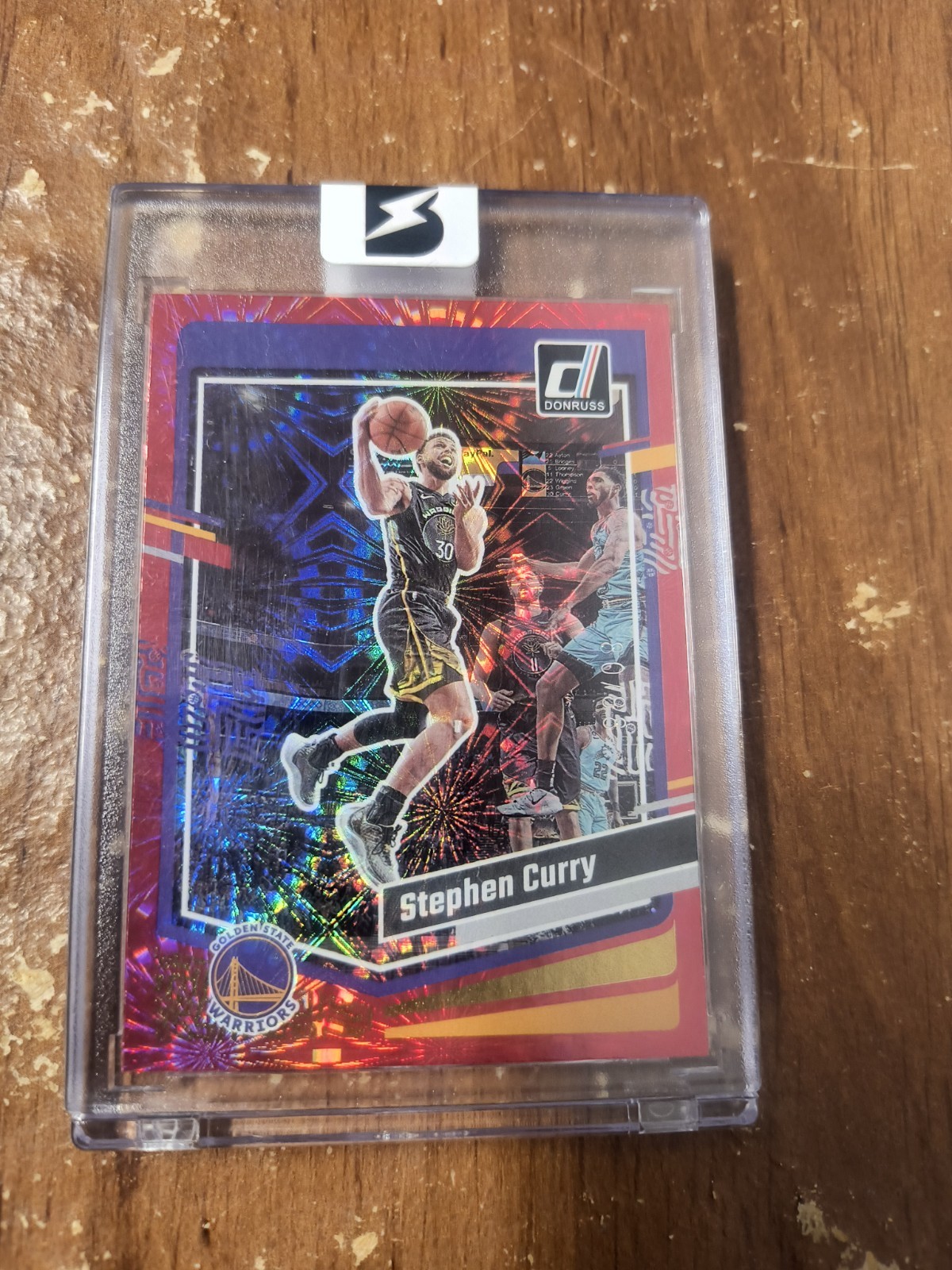 2023-24 Panini Donruss - Stephen Curry #65 Red Fireworks /88