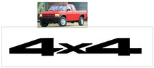 Aftermarket 1994-99 Dodge Dakota - 4x4 - Tailgate Decal