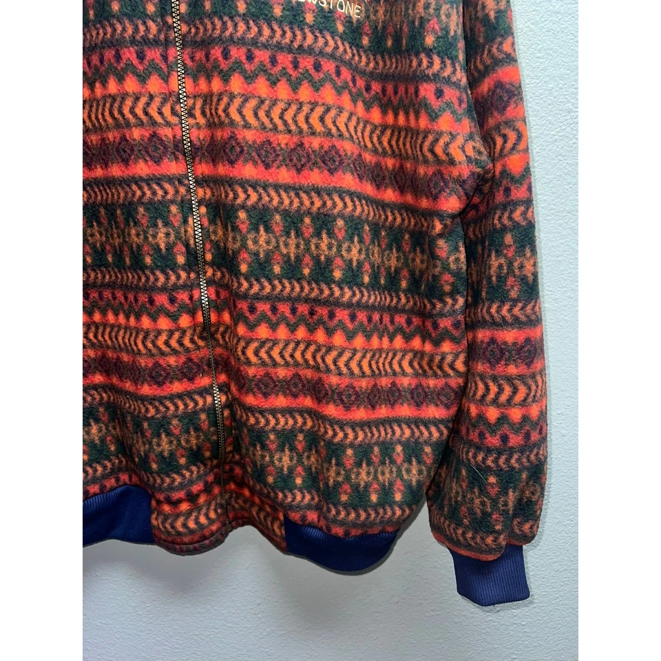 Vintage Yellowstone Sweatshirt Arctic Image Multicolor Native Aztec Southwest XL - Image 4 of 4