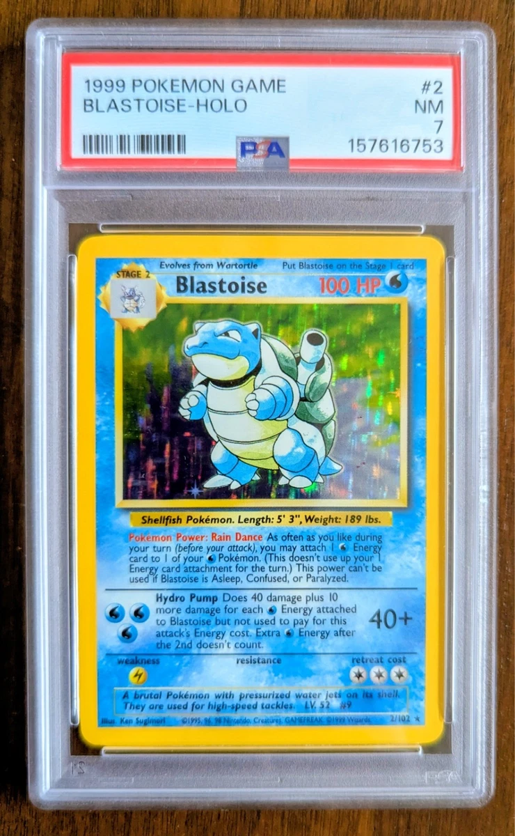 Pokémon TCG Base Set Grade 7 Individual Collectible Card Game