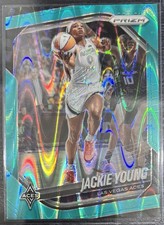 Panini 2025 Prizm WNBA Jackie Young #23 Las Vegas Aces Parallel /49