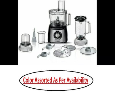 Kitchen Appliances Food Processor 800W Multi Talent3 Black Brushed Mixer