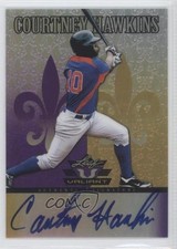 2012 Leaf Valiant Purple 7/25 Courtney Hawkins #VA-CH1 Auto 1n0