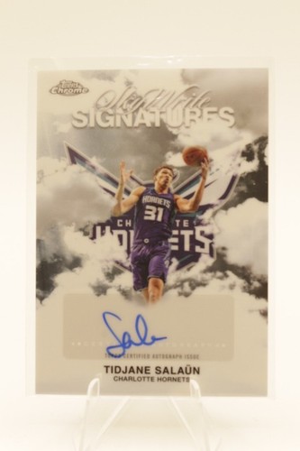 Tidjane Salaün – 2025-26 Topps Chrome Basketball · Sky Write Signatures #SWS-TS Tidjane Salaün