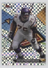 2023 Composite Topps Finest Checkerboard Refractor Steve Hutchinson HOF 07rd
