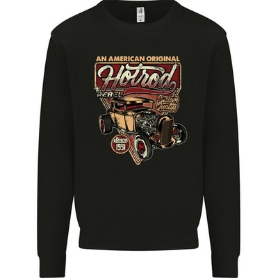 AWDis Kids Sweatshirt Pullover Jungen Kapuzenlos Crew Neck Ring Spun Baumwolle