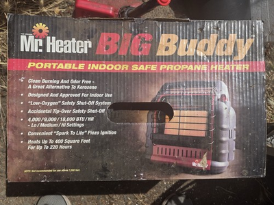 #ad Mr. Heater Big Buddy MH18B 18000 BTU Portable Propane Heater $114.99