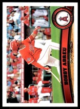 Bobby Abreu 2011 Topps #528 Angels MLB READ FREE SHIPPING AutographDen