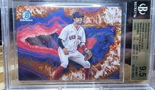 2025 Bowman Chrome Crystalized Marcelo Mayer - Orange 21/25 BGS 9.5 GEM MINT