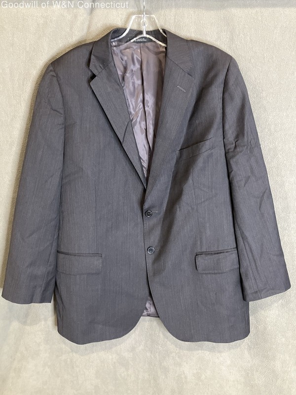 Ermenegildo Zegna Blazer Size 44 Men Gray Basic