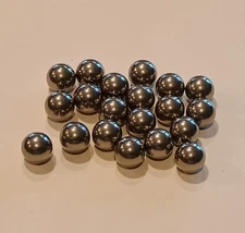 (20) 1/4" Ball Bearings 1/4 inch 316 Stainless Made In USA Excelsior Steel Ball