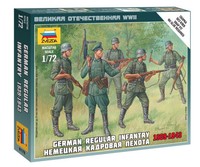Zvezda German Regular Infantry 1939/43 Kit 1:72