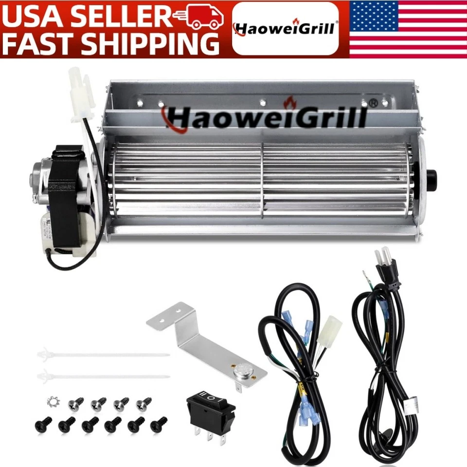 QEB100 Fireplace Blower Motor for Duluth Forge ProCom Heating Ventless Fireplace