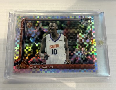 2025 Topps Chrome Khaman Maluach # 260 X-Factor Rookie!! SP