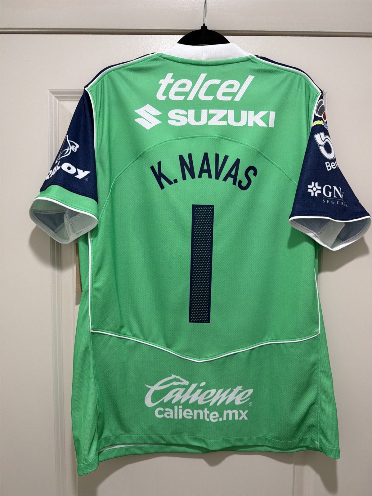 Keylor Navas #1 Mens EXTRA LARGE PUMAS UNAM Nike Goalkeeper Stadium Jersey