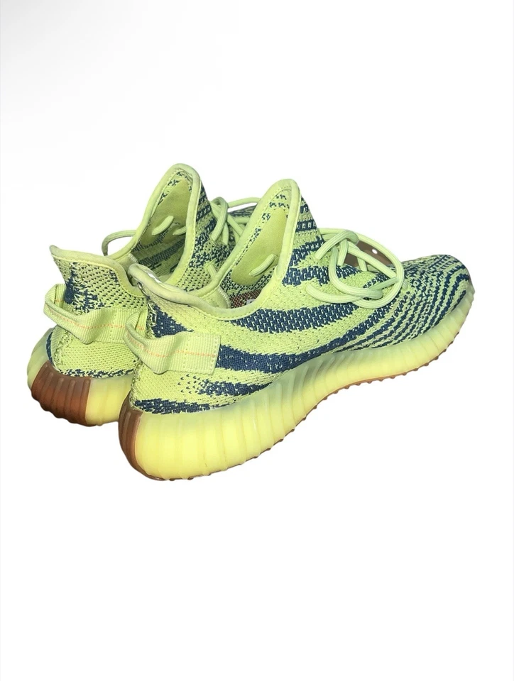 Talla 9 - Adidas Yeezy Boost 350 V2 Bajo Semi Congelado Amarillo Foto 4 de 4