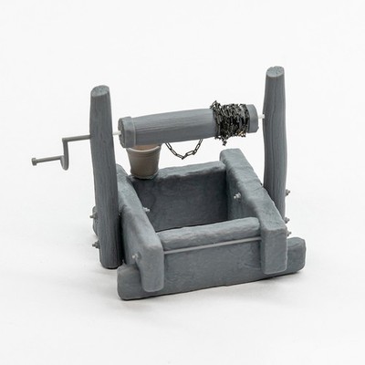 Für LIANG-0605 1/35 Skala Modell Szene Wasser Brunnen 01 DIY Modell Zubehör