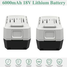 2X 6000mAh 18V Battery For Makita BL1830G BL1840G BL1811G 195608-4 TD127D HP457D