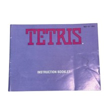 Tetris Nintendo NES Instruction Booklet MANUAL ONLY