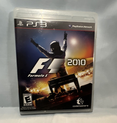 Codemasters F1 2010 Sony PlayStation 3 PS3 Game E 2010 NTSC Online Play