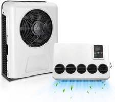 24V DC 10000BTU Electric Split Air Conditioner for Truck Camper Van RV Motorhome