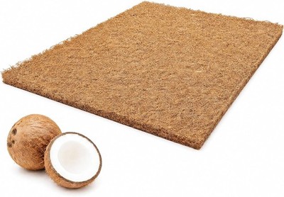 Coconut Coir Mattress Pad Queen Size 60x80x0.24 Inch, Natural Organic Coconut