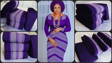 Aso Oke venduto in bundle.
