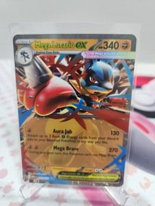 Pokemon TCG - Mega Lucario ex 077/132 - Mega Evolutions - Double Rare - NM/M