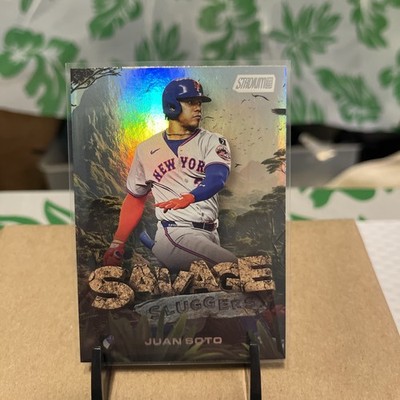 2025 Topps Stadium Club New York Mets Juan Soto Savage Sluggers #SS-8