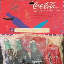 Coca-Cola String Light Set 10 lumières bouteille et canette design UL listé