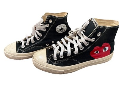 Converse Chuck Taylor All Star High x Comme des Garcons Play 2015 Men 6 Women 8