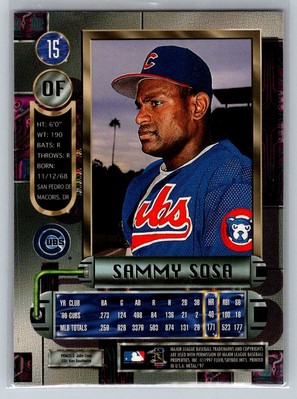 ボブルヘッド サミー ソーサ 1997 Metal Universe #15 Sammy Sosa | eBay
